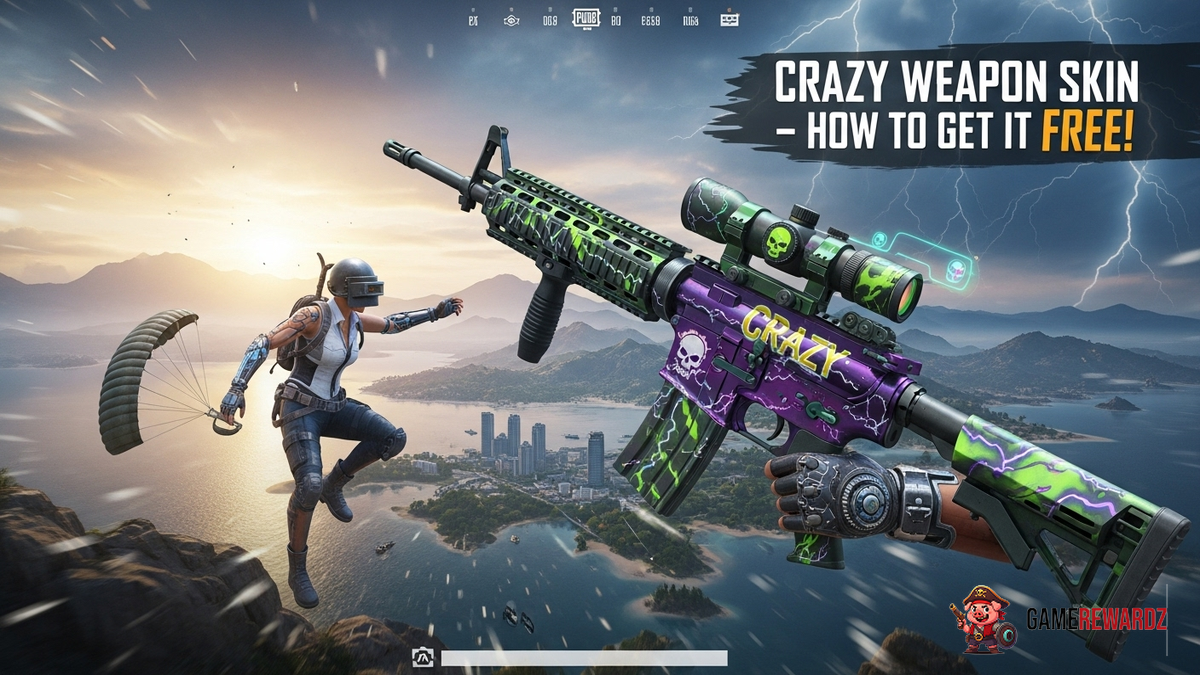PUBG Mobile: Crazy Weapon Skin – How to Get It FREE!